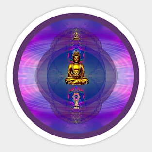 Mandala Magic - Buddha Bless Sticker